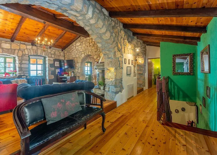 Hundefreundliche Mit Meerblick, Privatpool, Mediterranem Garten Grižane